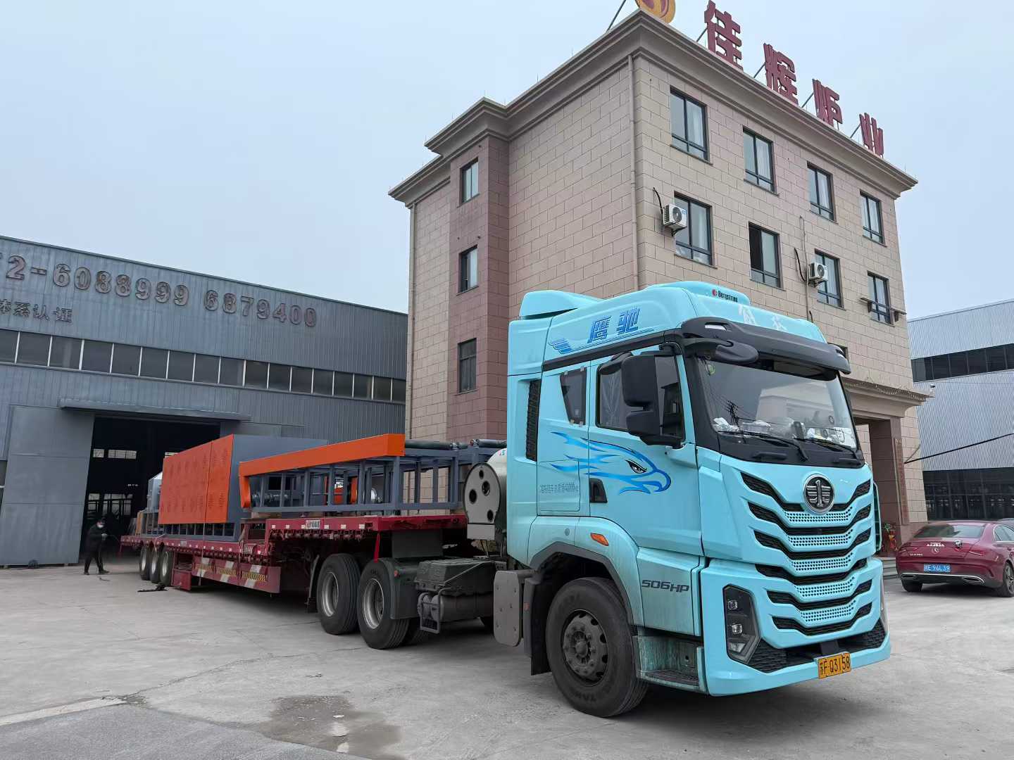 不锈钢光亮退火炉装车